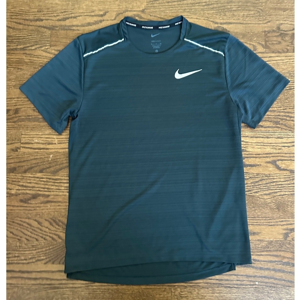 Nike Dri-FIT Miler Men's short-sleeve running shirt Sz S Training Athletic